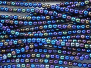 04-R-23980-21435 Jet Iris Blue round 100 Pc..-0