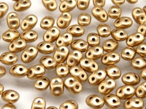 SD-00030-01710 Matte Metallic Flax Matubo SuperDuo