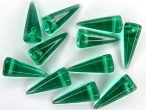 SP-7x17-50710 Light Emerald Spikes 14 stuks-0