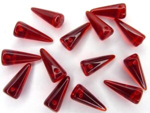 SP-7x17-90080 Siam Ruby Spikes 14 Pc-0