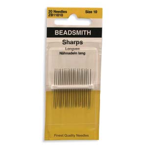 #10 Sharps Needle Size 10-0