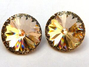 14 mm. 391 Silk 1122 Swarovski Rivoli-3467