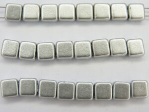 TH-00030-01700 2Hole Square, Silky Silver 20 Pc.-0