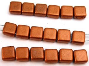 TH-23980-01750 2Hole Square, Jet Silky Copper 20 stuks-0