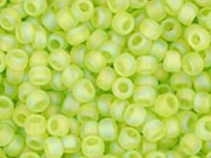 TR-11-0164F Trans-Rainbow-Frosted Lime Green-0