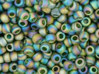 TR-11-0180F Trans-Rainbow-Frosted Olivine-0
