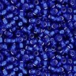 TR-11-0028 Round 11/0 : Silver-Lined Cobalt-0