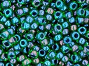 TR-11-0387 Inside-Color Rainbow Peridot/Opaque Green Lined-0