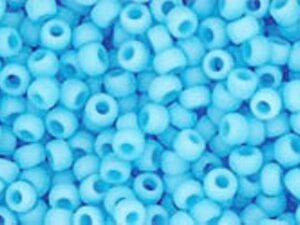 TR-11-0043F Opaque Frosted Blue Turquoise