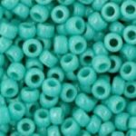 TR-11-0055 Round 11/0: Opaque Turquoise-0