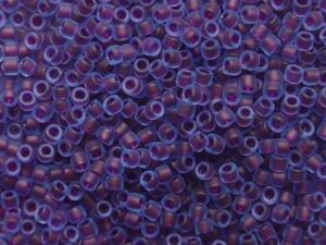 TR-15-0252F Inside Color Frosted Aqua Purple Lined