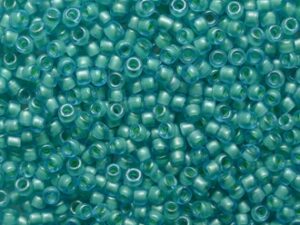 TR-15-0954F Inside Color Frosted Aqua Light Jonquil Lined