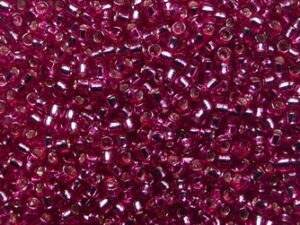 TR-15-2218 Silver Lined Mauve Toho rocailles 15-0 color 2218