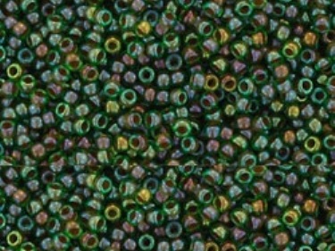 TR-15-0247 Inside-Color Peridot/Oxblood Lined 10 gram-0