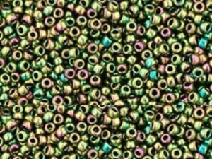 TR-15-0508 Higher-Metallic Iris Olivine, 10 gram-0
