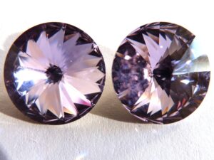 14 mm. 371 Violet 1122 Swarovski Rivoli-2856
