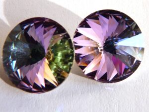 14 mm. 001-VL Crystal Vitrail Light 1122 Swarovski Rivoli-2841