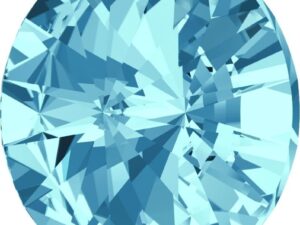 14 mm. 202 Aquamarine 1122 Swarovski Rivoli-15210