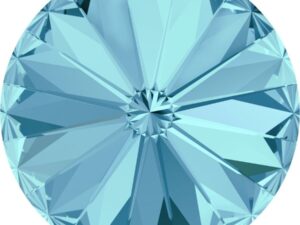 14 mm. 202 Aquamarine 1122 Swarovski Rivoli-0