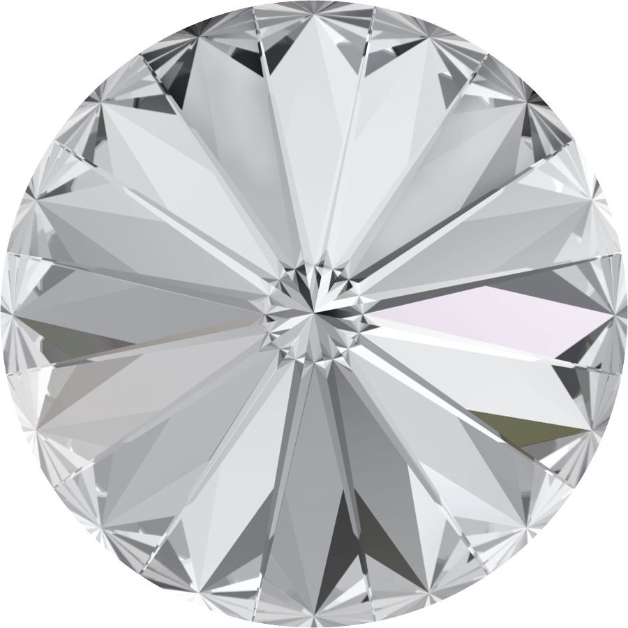 14 mm. 001 Crystal Foiled 1122 Swarovski Rivoli-0