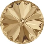 14 mm. 001-GSHA Crystal Golden Shadow 1122 Swarovski Rivoli-0