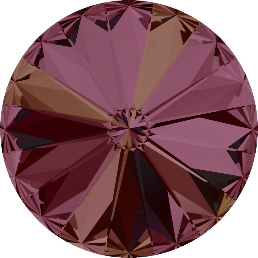 14 mm. 001-LISH Crystal Lilac Shadow 1122 Swarovski Rivoli-0 14 mm. 001-LISH Crystal Lilac Shadow 1122 Swarovski Rivoli-0