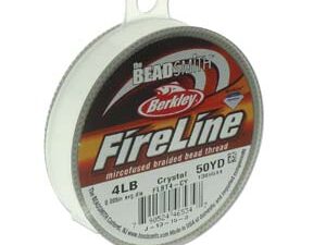 FL04CR50 Fireline Crystal Clear 4 LB. 0.12 mm