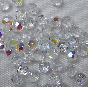 fp1-04-00030X crystal AB firepolish 4 mm color X00030