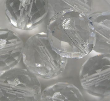 fp1-12-00030 Crystal Czech Glass Facet Firepolish 12 mm color 00030