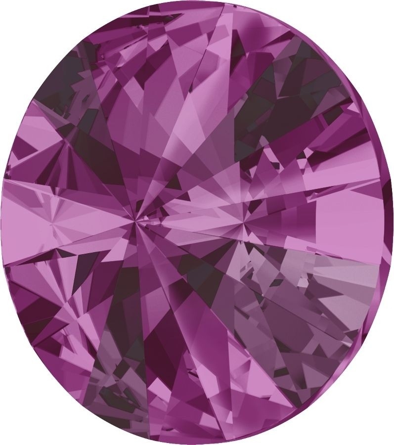 14 mm. 502 Fuchsia 1122 Swarovski Rivoli-15189
