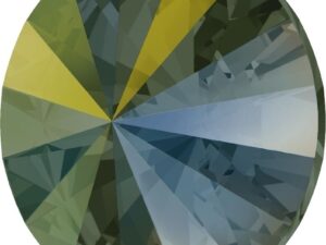 14 mm. 001-IRIG Crystal Iridescent Green 1122 Swarovski Rivoli-15223