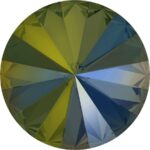 14 mm. 001-IRIG Crystal Iridescent Green 1122 Swarovski Rivoli-0