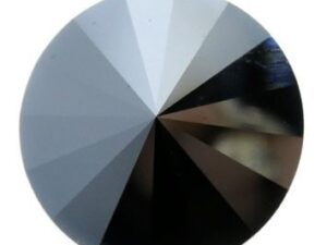 14 mm. 280HEM Jet Hematite 1122 Swarovski Rivoli-0