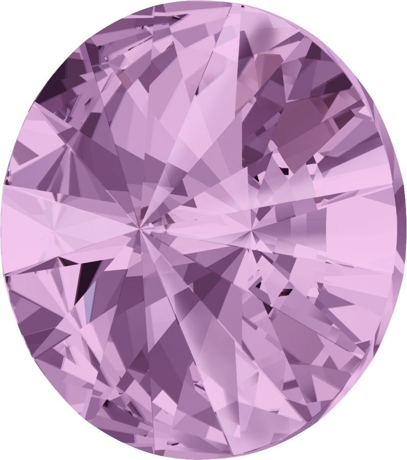 14 mm. 212 Light Amethyst 1122 Swarovski Rivoli-15222