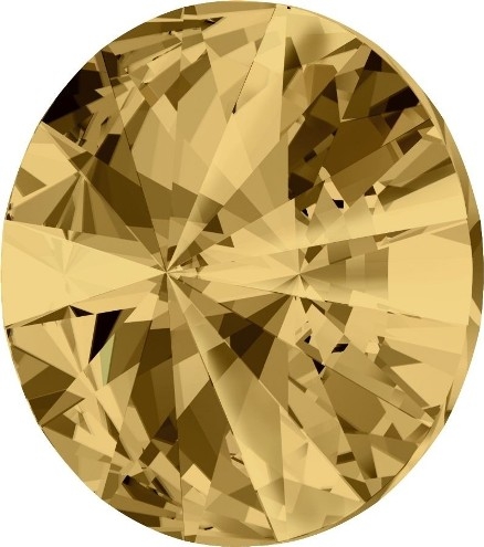 14 mm. 246 Light Colorado Topaz 1122 Swarovski Rivoli-15179