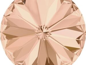 14 mm. 362 Light Peach 1122 Swarovski Rivoli-0