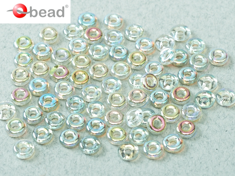 O-00030-98539 Crystal Green Rainbow O bead ® 5 gram-0 O-00030-98539 Crystal Green Rainbow O bead ® 5 gram-0