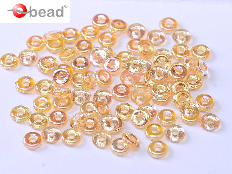 O-00030-98531 Crystal Yellow Rainbow O bead ® 5 gram-0 O-00030-98531 Crystal Yellow Rainbow O bead ® 5 gram-0