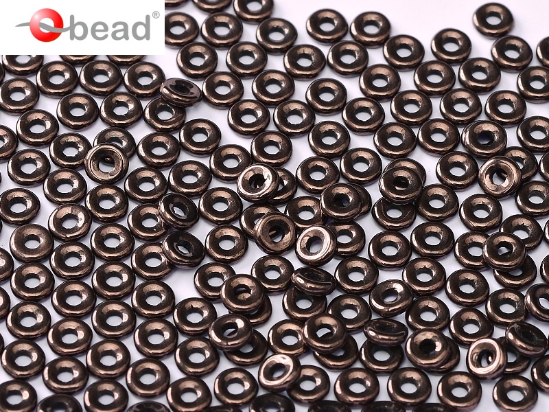 O-23980-15726 Jet Lila Vega Luster O bead ® 5 gram-0 O-23980-15726 Jet Lila Vega Luster O bead ® 5 gram-0