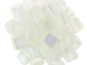 CMT-00030-M-28701 CzechMate Tiles Matte CrystalAB 20 stuks-8052