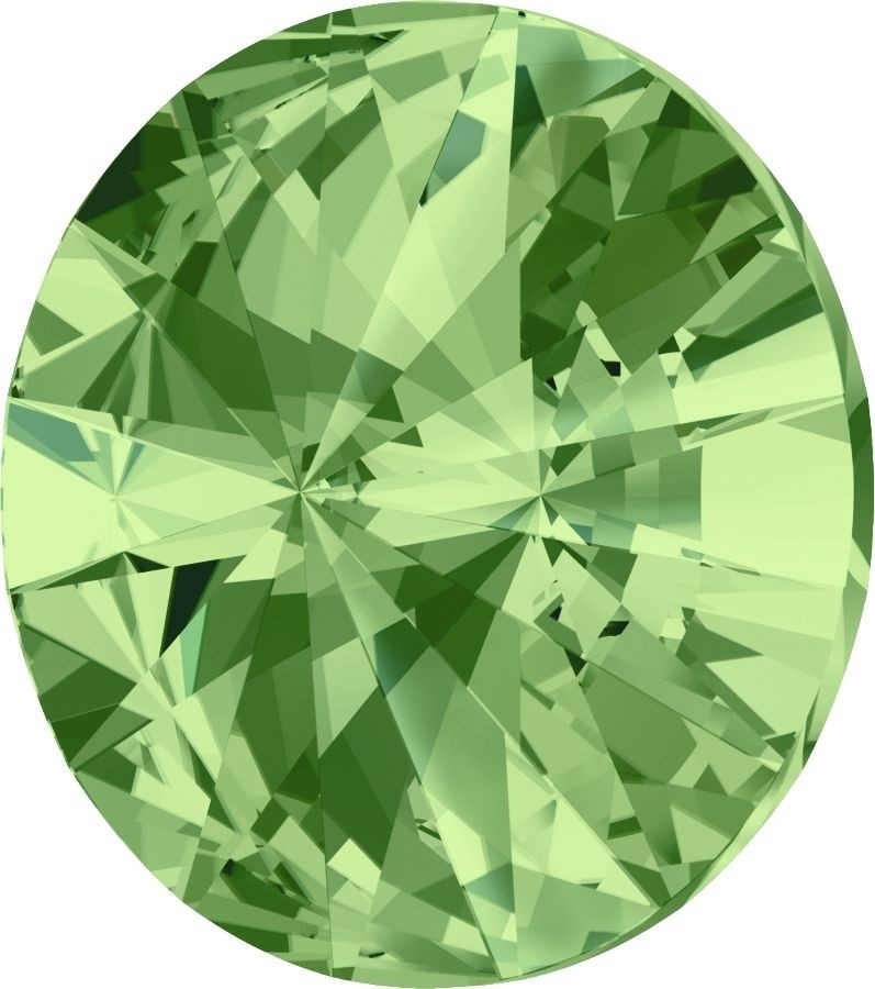 14 mm. 214 Peridot 1122 Swarovski Rivoli-15201