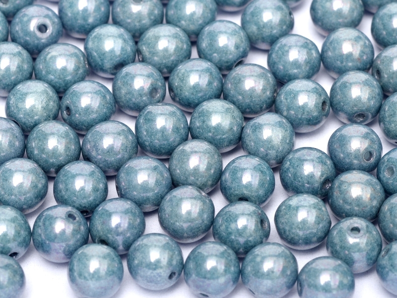 04-R-03000-14464 Chalk White Blue Luster Round 4 mm. 90 pc.-0 04-R-03000-14464 Chalk White Blue Luster Round 4 mm. 90 pc.-0