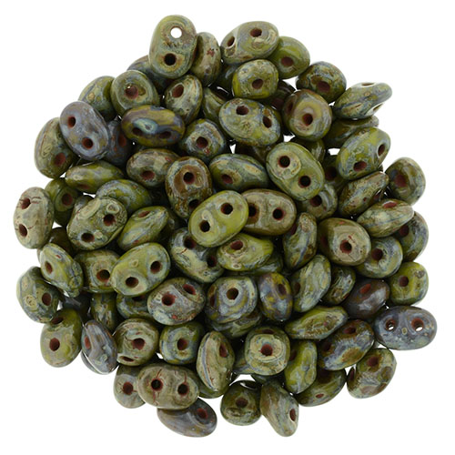 SD-53410-86800 Opaque Olivine - Picasso. 10 gram-0 SD-53410-86800 Opaque Olivine - Picasso. 10 gram-0