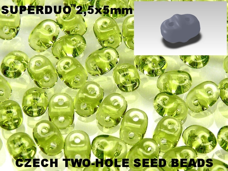SD-50230 Olivine Matubo SuperDuo SD-50230 Olivine Matubo SuperDuo