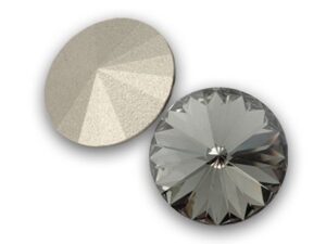 12 mm. 215 Black Diamond 1122 Swarovski Rivoli-8381