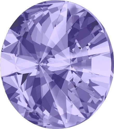 14 mm. 539 Tanzanite 1122 Swarovski Rivoli-0