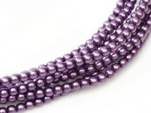 08-132-70429 Violet Glass Pearl 16 Pc.-0