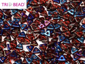 TRI-90090-22201 Red Azuro Tri-Beads 5 gram-0