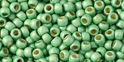 TR-08-PF0570F Permanent Finish - Frosted Galvanized Mint Green-0