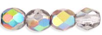 0150148 Transparant facet met vitrail 3 mm. 65 Pc.-7116